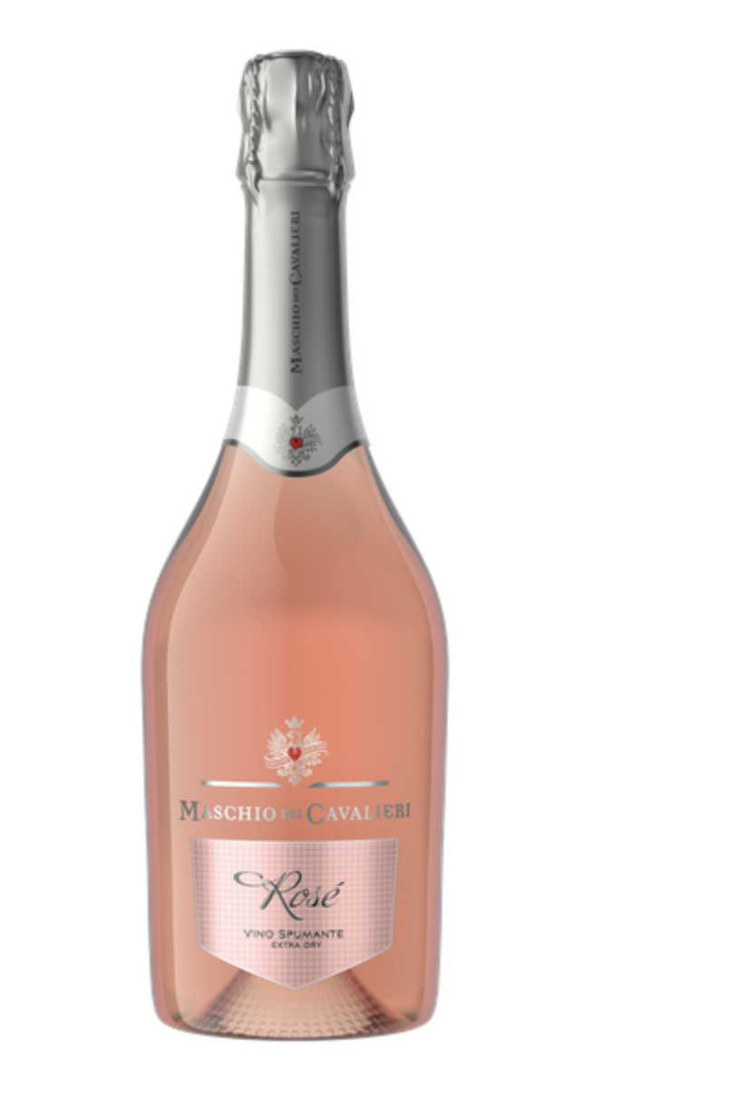 Вино ігр.Maschio dei Cavalieri Extra Dry Rose Spumante сухе рожеве 11.5% 0.75 л 